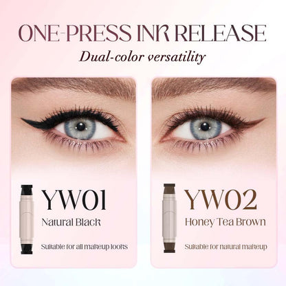 Pagevine Quick Winged Eyeliner Stamp 2-in-1